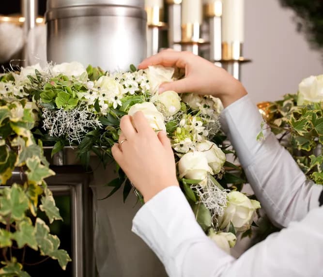 Cremation Urn Flowers
