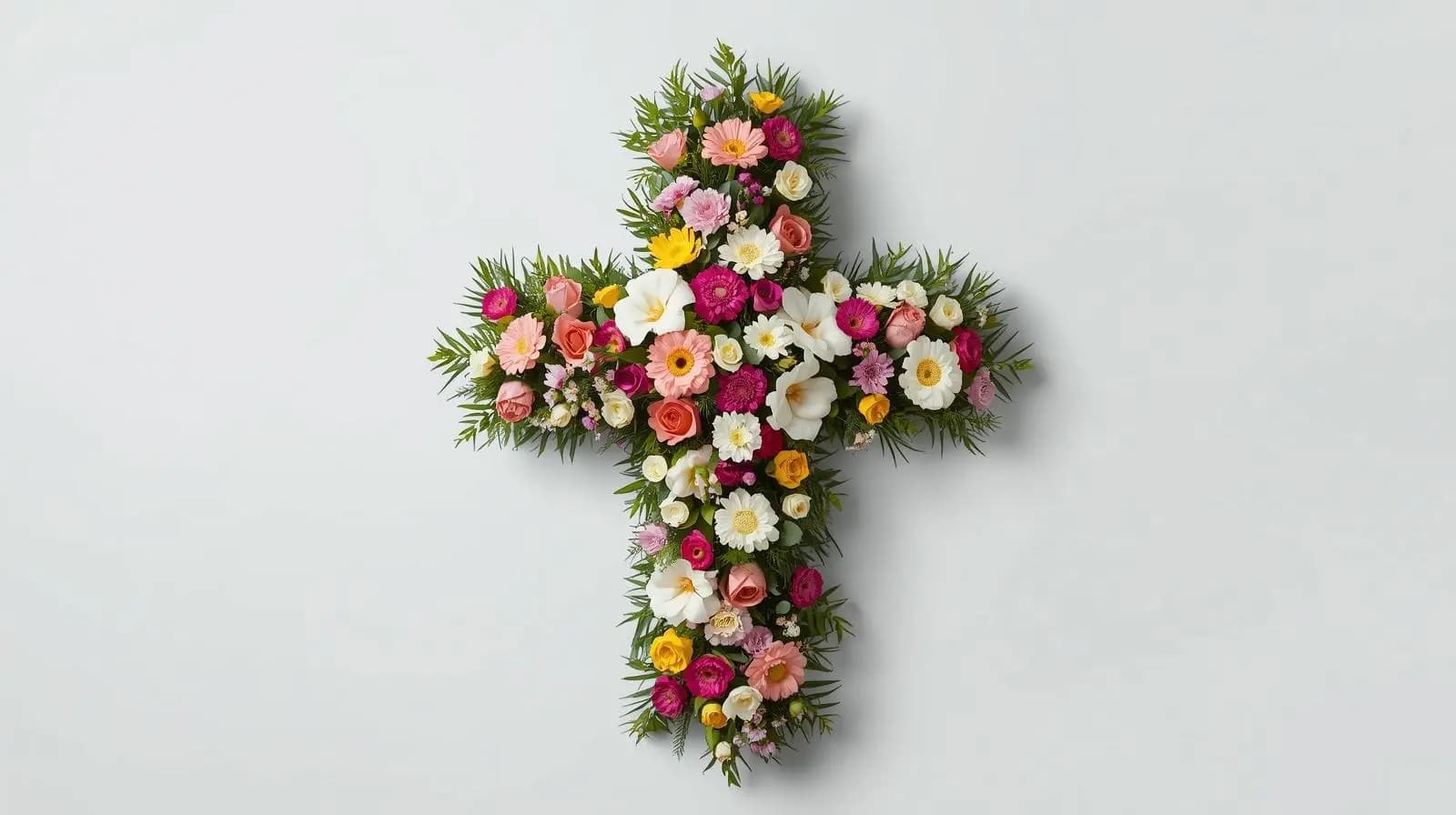 Funeral Cross Flowers: A Guide to Cross Wreaths and Floral Tributes