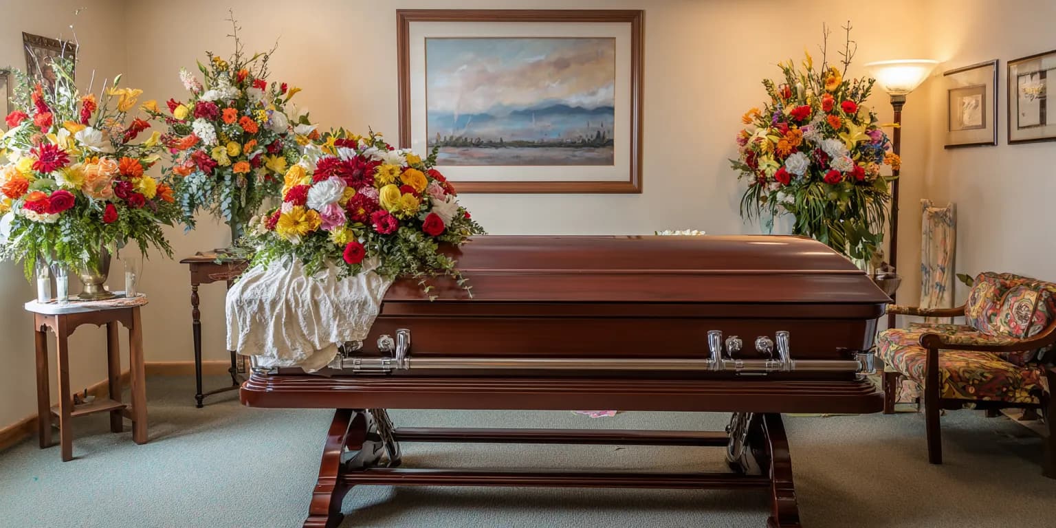 How Rest in Blooms Florists Create Elegant Casket Sprays